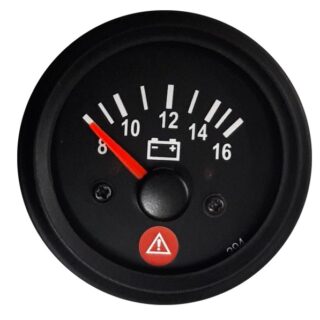 VOLTMETER 8-16V WITH WARNING