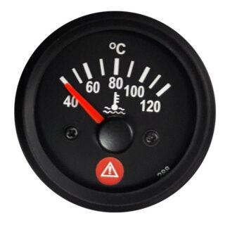 TEMPERATURE GAUGE 40-120 C WITH WARNING