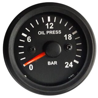 OIL PRESSURE GAUGE ELECTRONIC 0-24 BAR