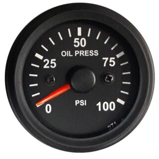 OIL PRESSURE GAUGE ELECTRONIC 0-100 PSI