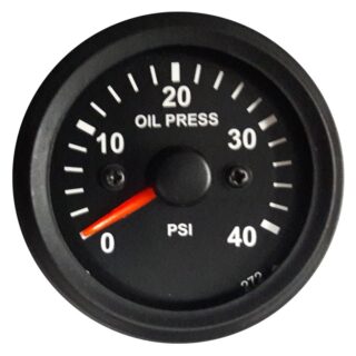 OIL PRESSURE GAUGE ELECTRONIC 0-40 PSI