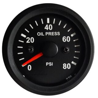 OIL PRESSURE GAUGE ELECTRONIC 0-80 PSI