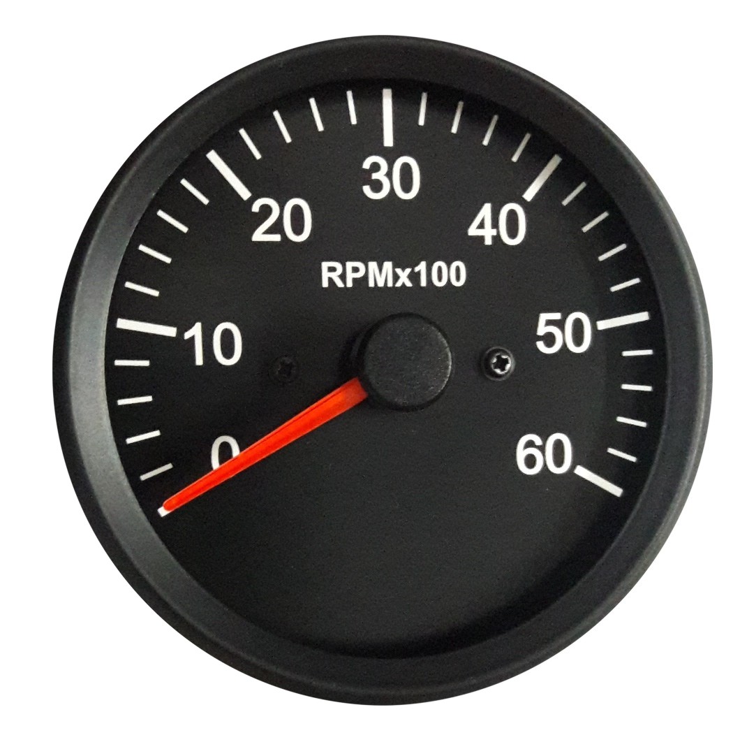 TACHOMETER 6000 RPM - Hexatronix