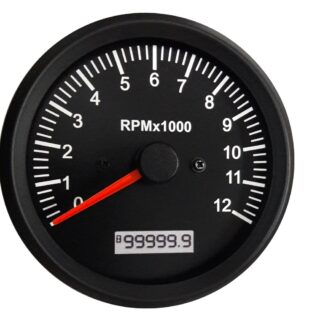 TACHOMETER 12000 RPM WITH LCD HOUR